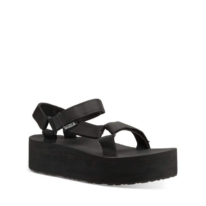 Teva Women's Flatform Universal Platform Sandal, Black, 5 M US - Image 2